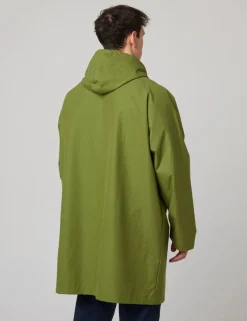 Pure Cotton Hooded Raincoat
