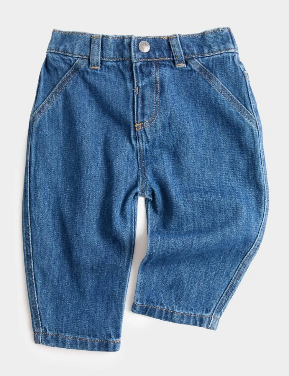 Pure Cotton Horseshoe Jeans (0-5 Yrs)