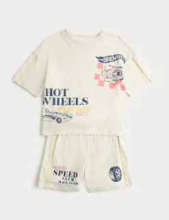 Pure Cotton Hot Wheels™ Pyjamas (1-8 Yrs)