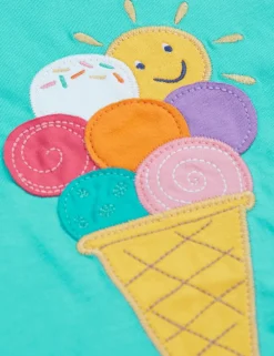 Pure Cotton Ice Cream T-Shirt (1-10 Yrs)