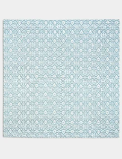 Pure Cotton Ikat Geometric Bedspread