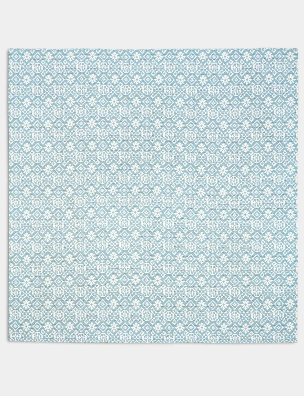 Pure Cotton Ikat Geometric Bedspread
