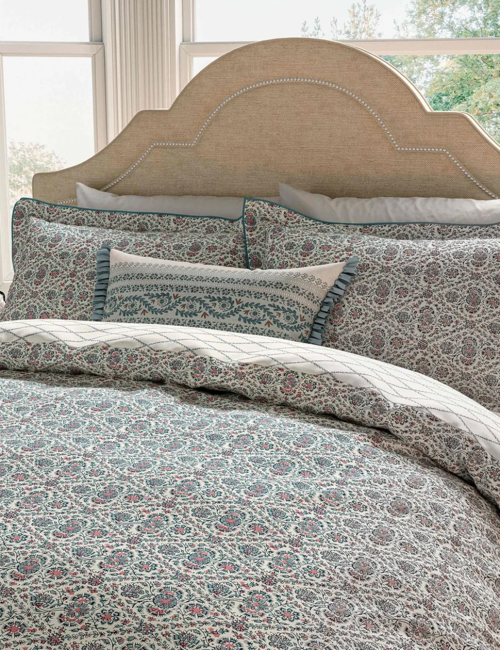 Pure Cotton Indian Lattice Bedding Set