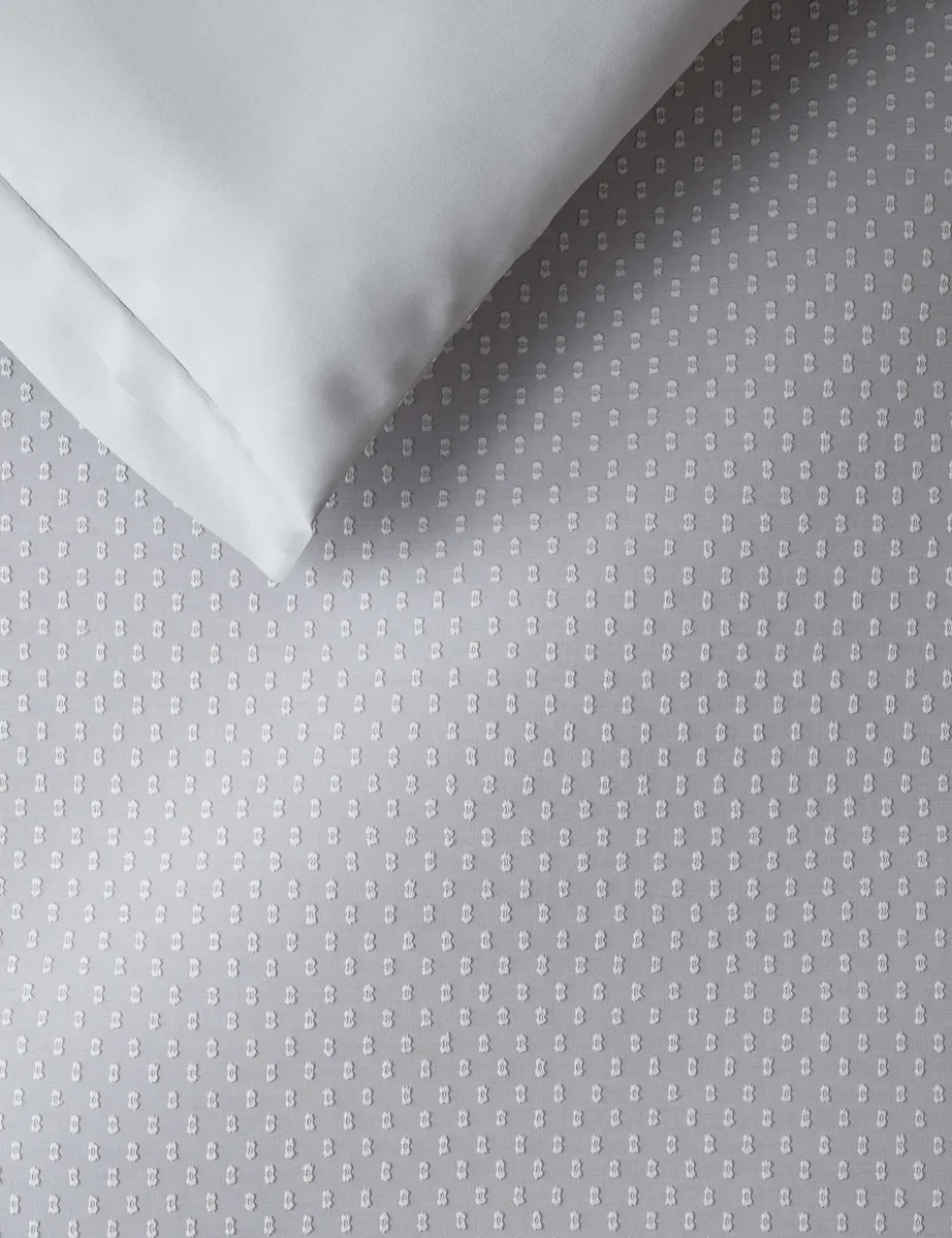 Pure Cotton Iris Spotty Dobby Bedding Set