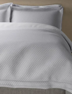 Pure Cotton Iris Spotty Dobby Bedding Set