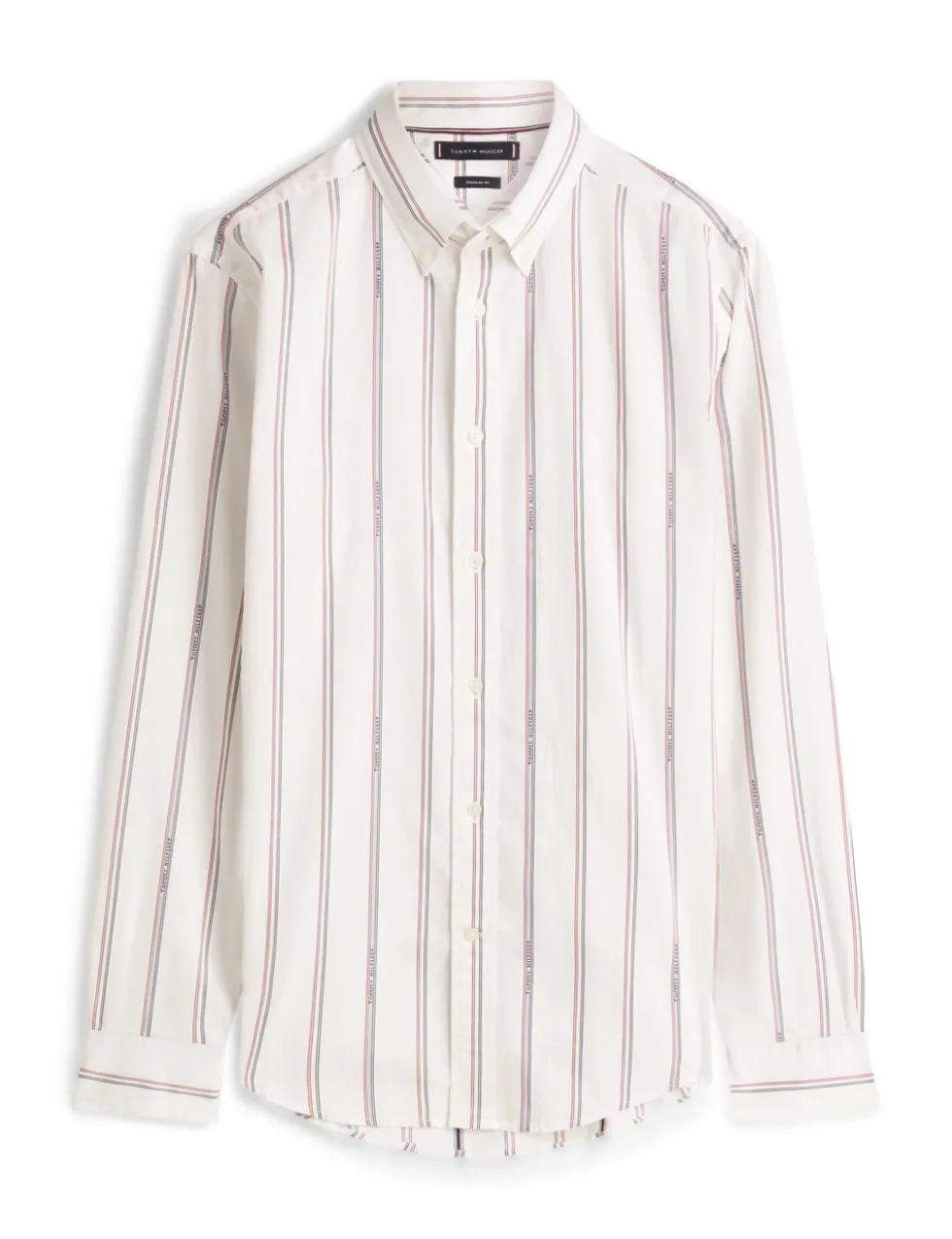 Pure Cotton Jacquard Striped Oxford Shirt