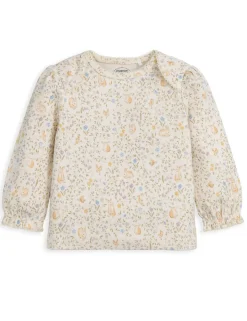 Pure Cotton Jersey Bunny Floral Print Pyjamas (3 Mths-3 Yrs)