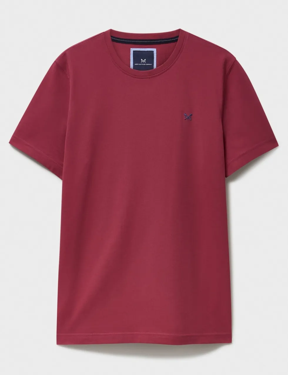 Pure Cotton Jersey Crew Neck T-Shirt