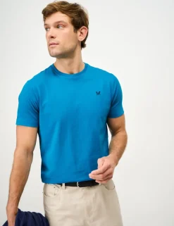 Pure Cotton Jersey Crew Neck T-Shirt