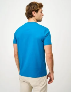 Pure Cotton Jersey Crew Neck T-Shirt