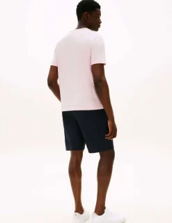 Pure Cotton Jersey Crew Neck T-Shirt