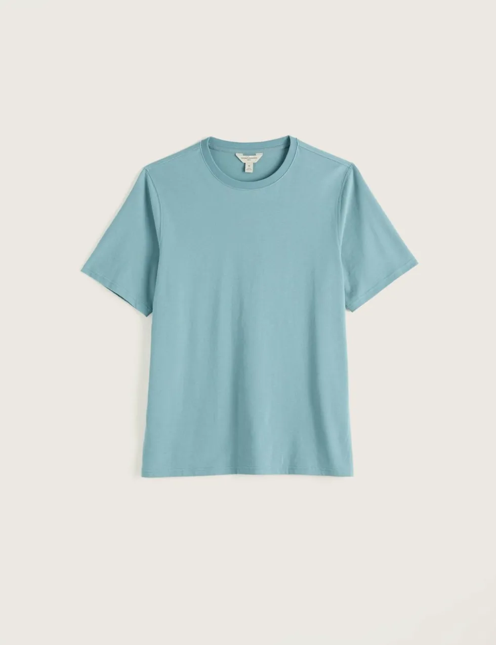Pure Cotton Jersey Crew Neck T-Shirt