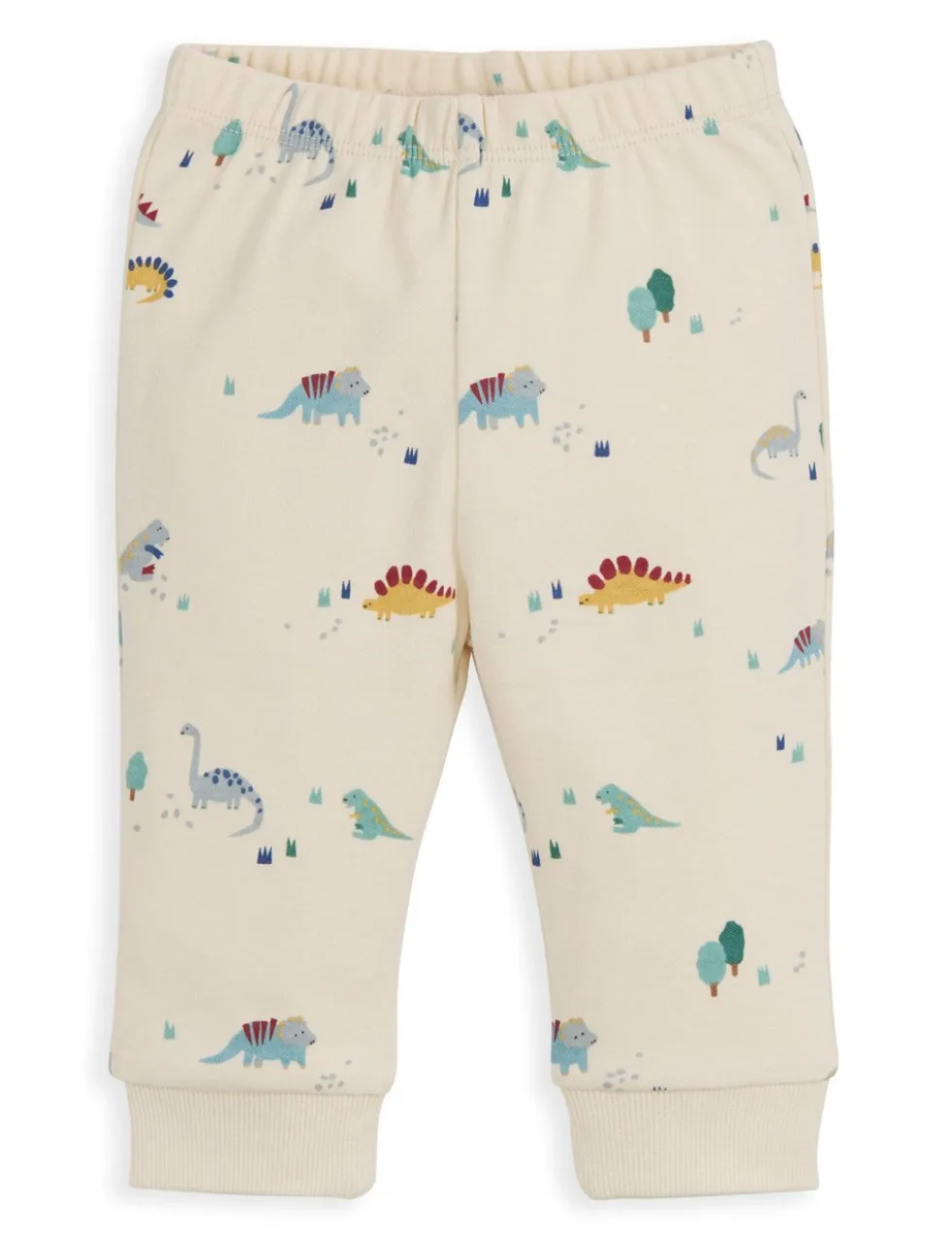 Pure Cotton Jersey Dinosaur Print Pyjamas (3 Mths-3 Yrs)