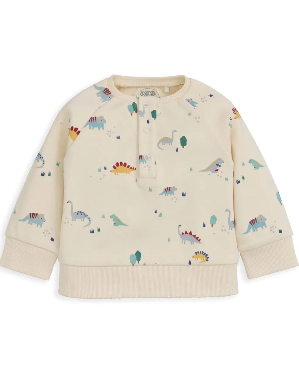 Pure Cotton Jersey Dinosaur Print Pyjamas (3 Mths-3 Yrs)