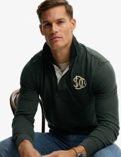 Pure Cotton Jersey Embroidered Rugby Shirt