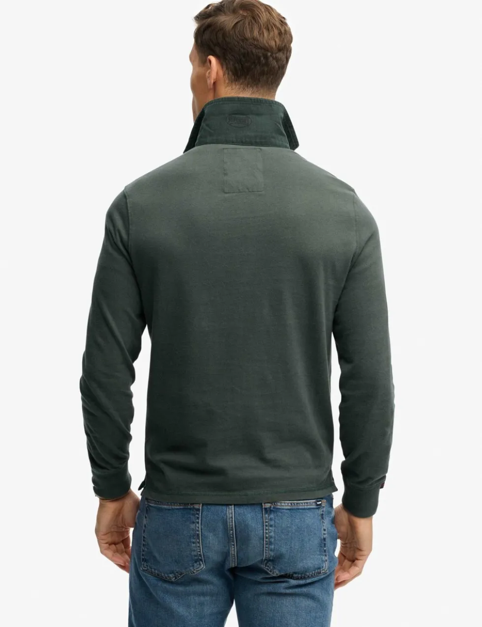 Pure Cotton Jersey Embroidered Rugby Shirt
