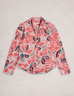 Pure Cotton Jersey Floral Shirt
