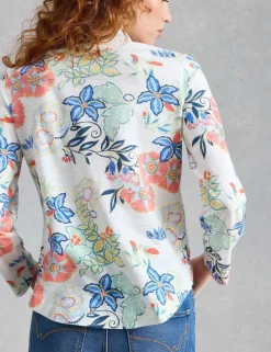Pure Cotton Jersey Floral Shirt