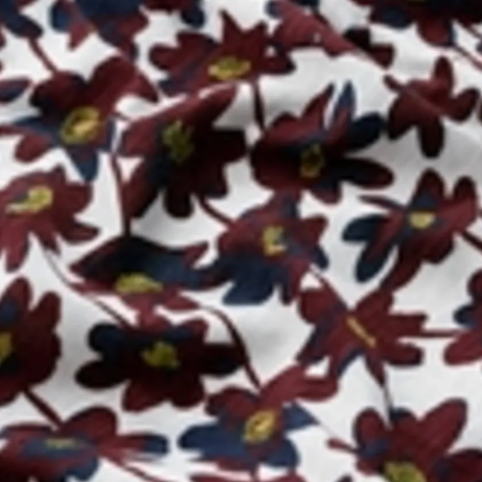 Pure Cotton Jersey Floral Midi Dress