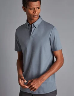 Pure Cotton Jersey Polo Shirt