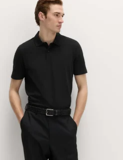 Pure Cotton Jersey Polo Shirt
