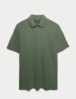 Pure Cotton Jersey Polo Shirt