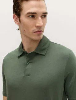 Pure Cotton Jersey Polo Shirt