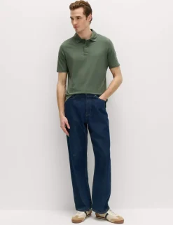 Pure Cotton Jersey Polo Shirt