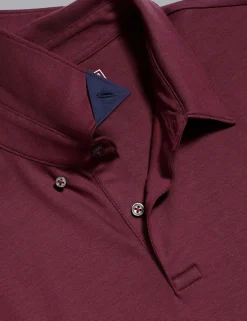 Pure Cotton Jersey Polo Shirt