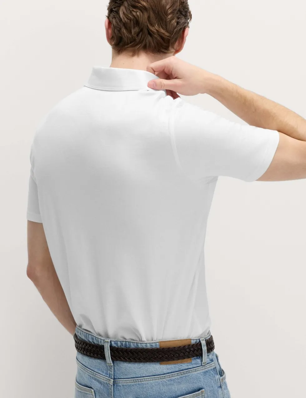 Pure Cotton Jersey Polo Shirt