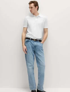 Pure Cotton Jersey Polo Shirt