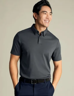 Pure Cotton Jersey Polo Shirt