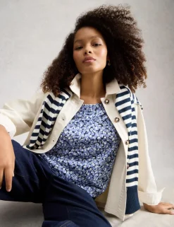 Pure Cotton Jersey Printed Top