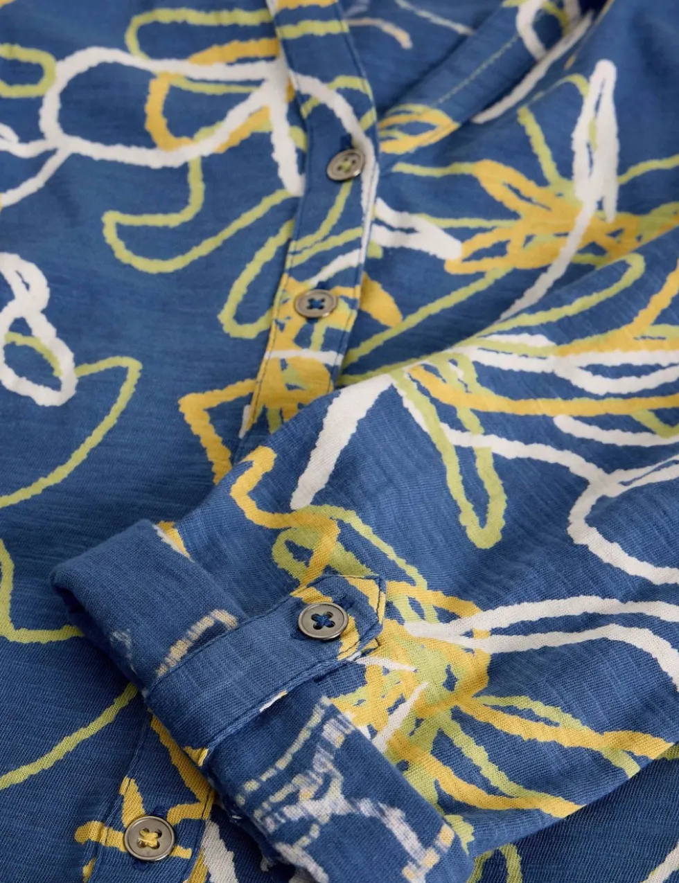 Pure Cotton Jersey Printed Shirt