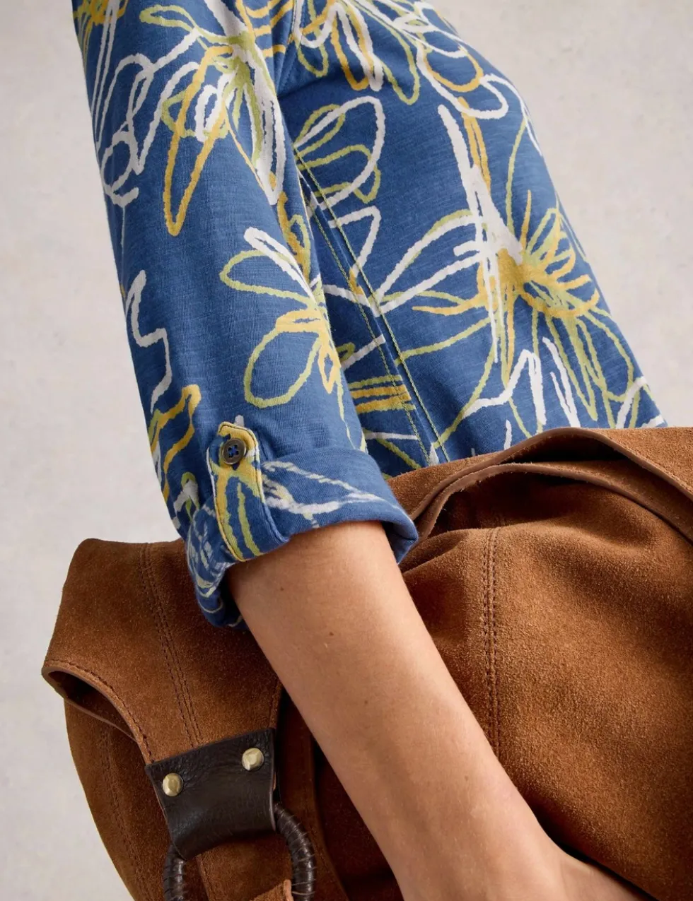 Pure Cotton Jersey Printed Shirt
