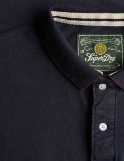 Pure Cotton Jersey Striped Polo Shirt