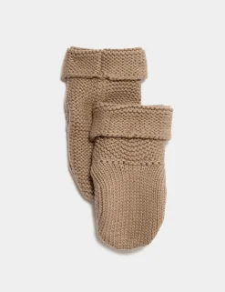 Pure Cotton Knitted All in One with Booties (0-12 Mths)