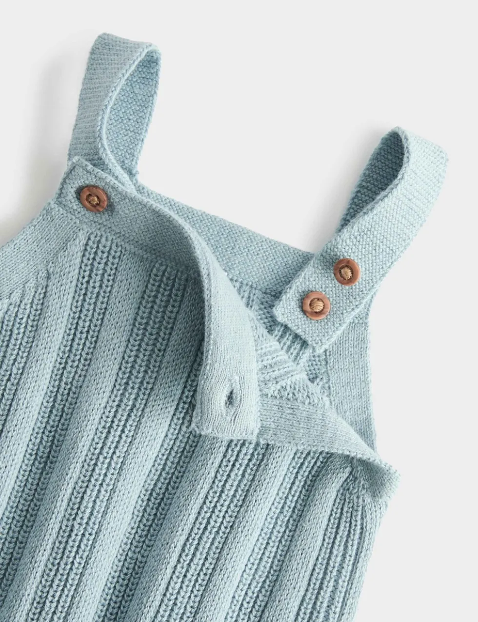 Pure Cotton Knitted Bibshort (7lbs-1 Yrs)