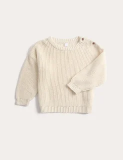 Pure Cotton Knitted Jumper (0-6 Yrs)