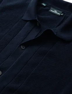 Pure Cotton Knitted Polo Shirt