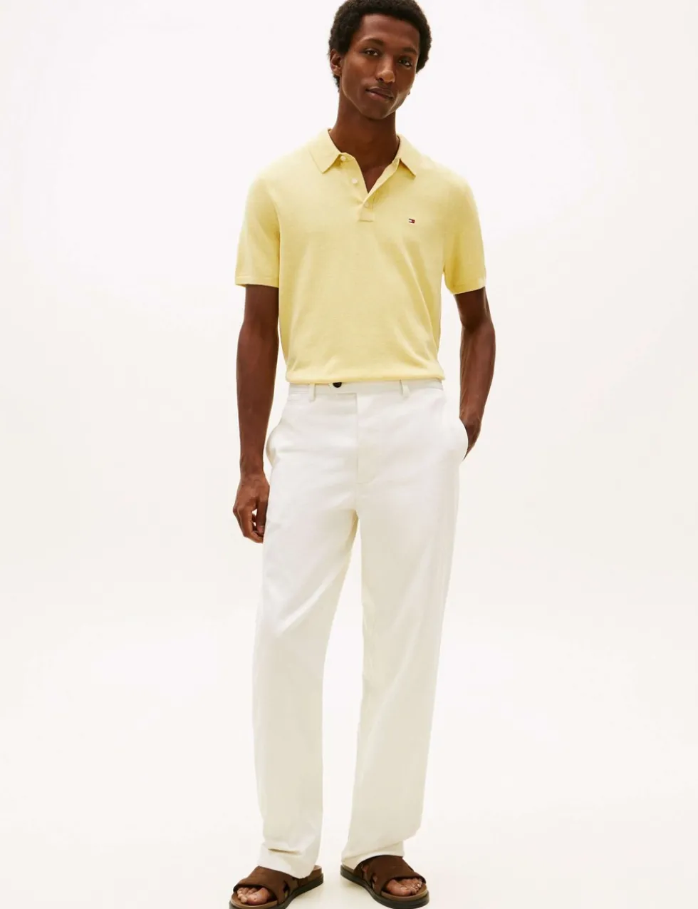 Pure Cotton Knitted Polo Shirt