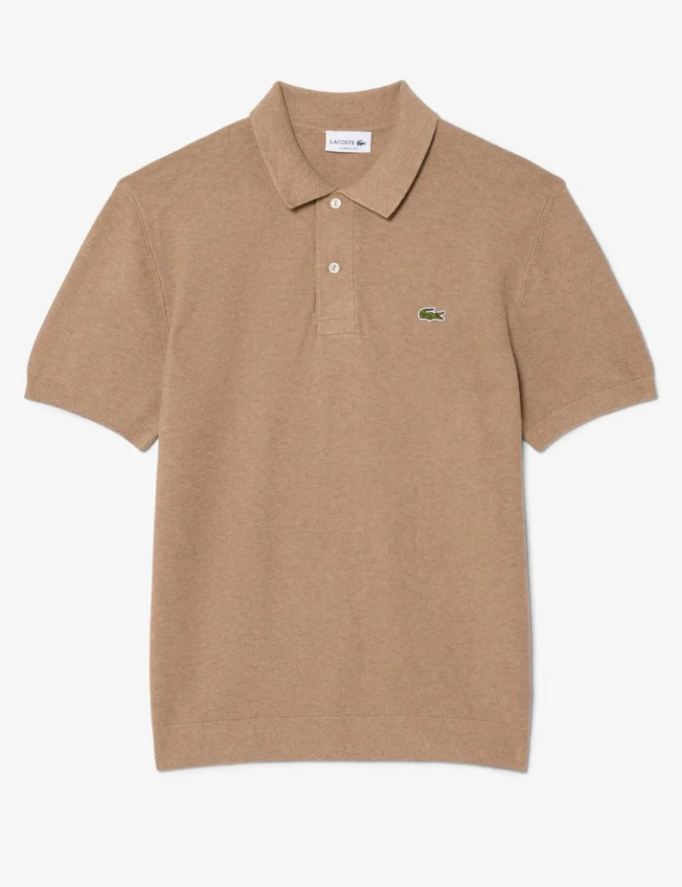 Pure Cotton Knitted Polo Shirt