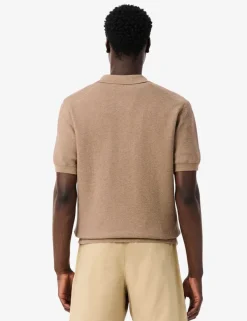 Pure Cotton Knitted Polo Shirt
