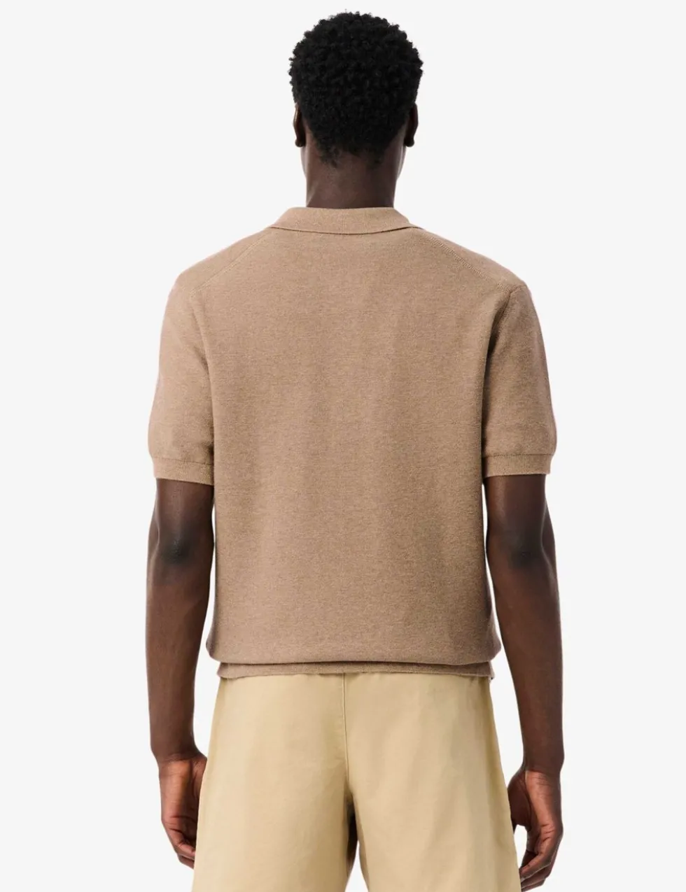 Pure Cotton Knitted Polo Shirt