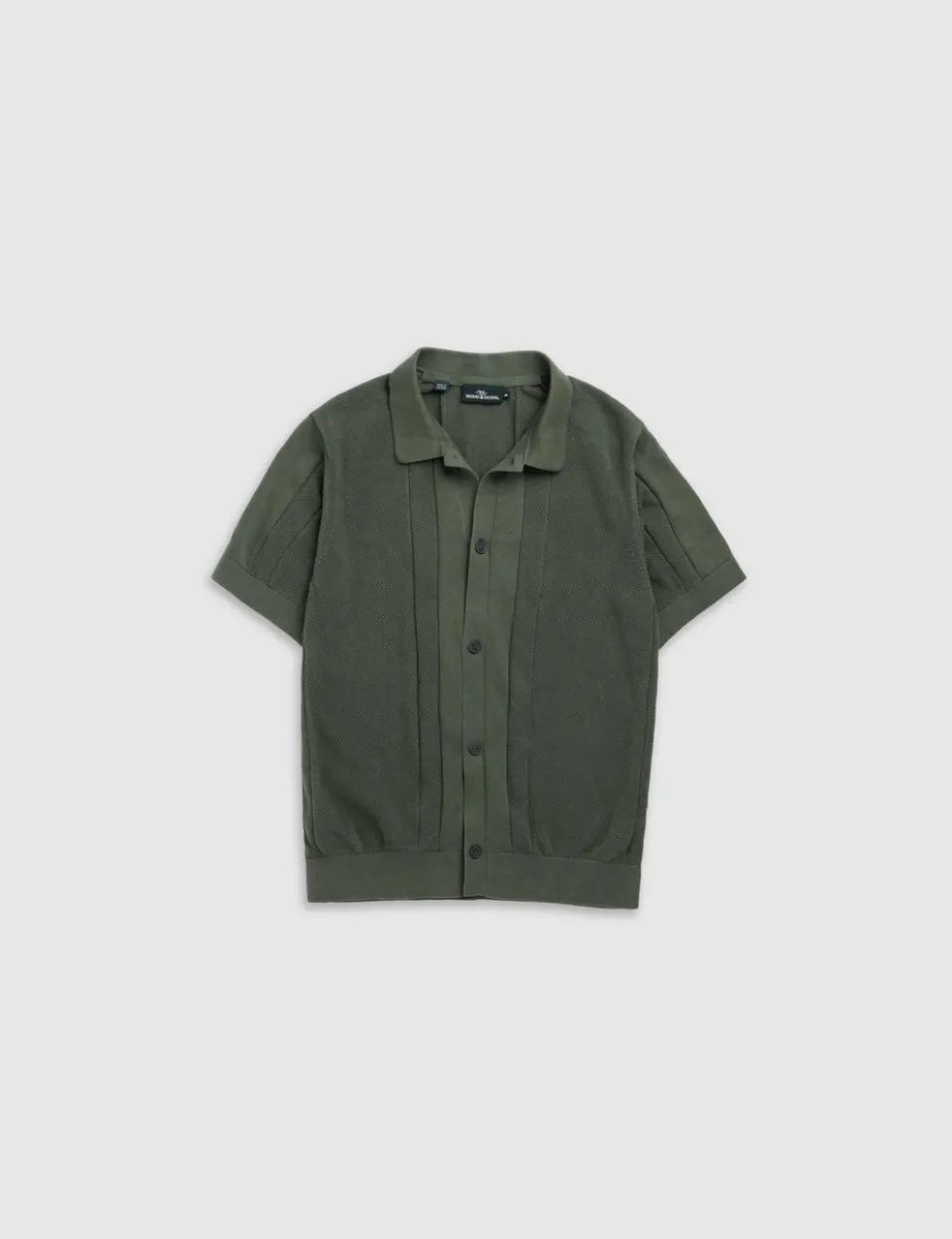 Pure Cotton Knitted Polo Shirt