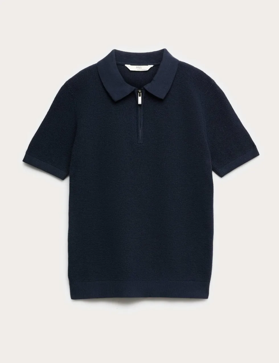 Pure Cotton Knitted Polo Shirt (6-16 Yrs)