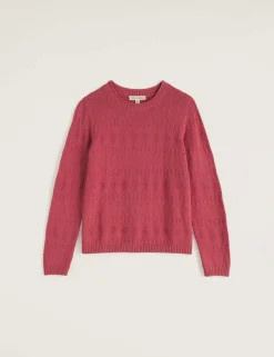 Pure Cotton Knitted Relaxed Jumper