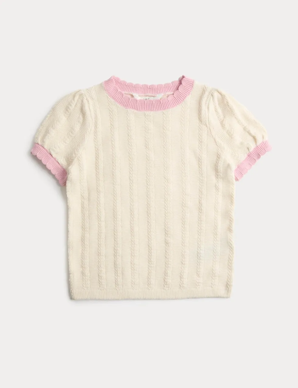 Pure Cotton Knitted Top (2-10 Yrs)