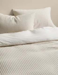 Pure Cotton Large Waffle Bedding Set