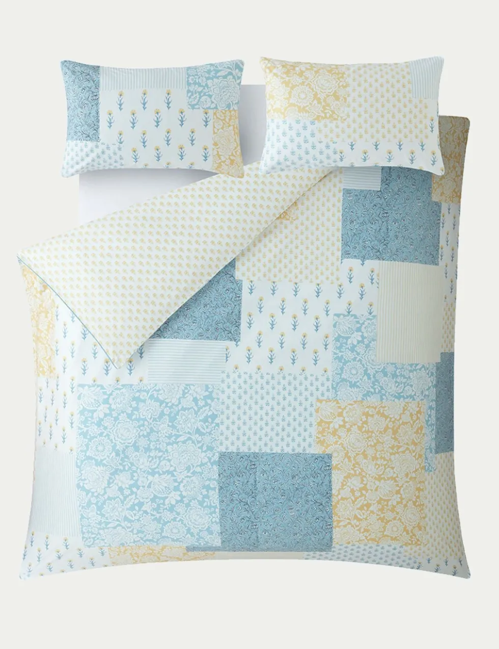 Pure Cotton Laurissa Patchwork Bedding Set